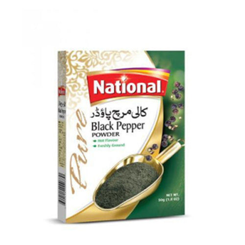 NATIONAL BLACK PEPPER 50GM POWDER (4777239937109)