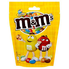 M&Ms Peanut Chocolate Pouch 180g (4826102464597)