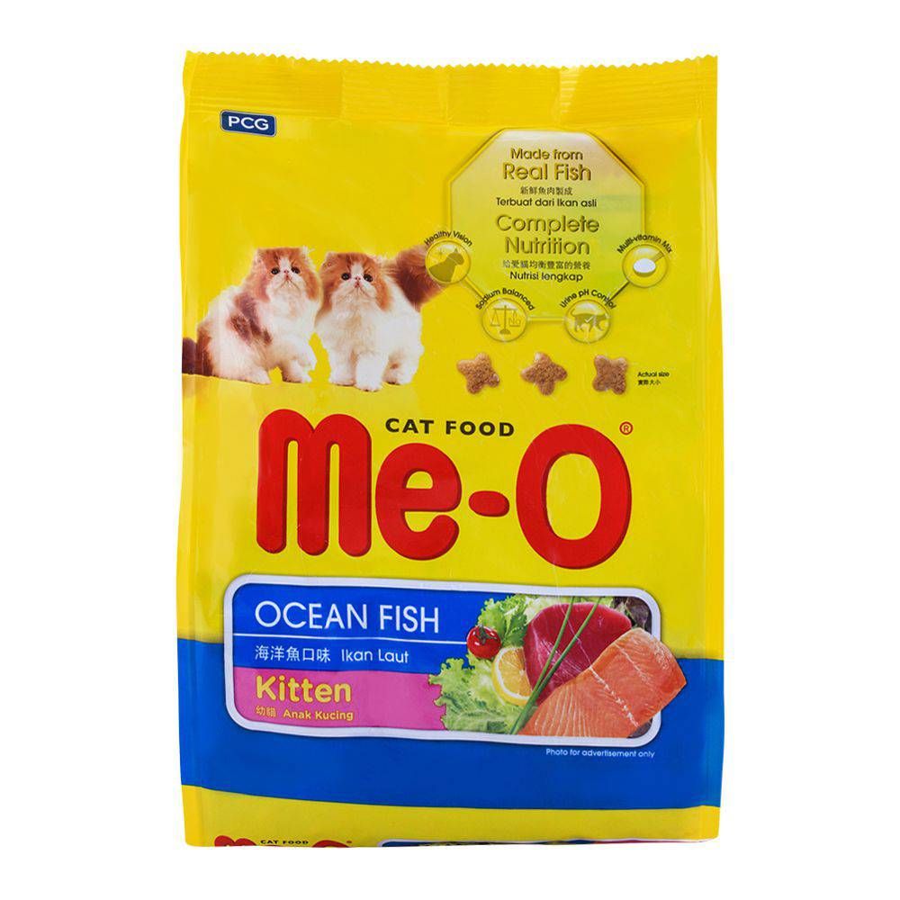 Me O Kitten Ocean Fish Cat Food 450g