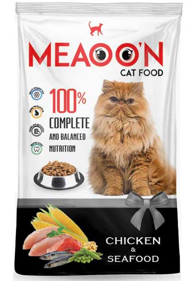 MEAOON CAT FOOD 400g CHICKEN SEAFOOD Imported