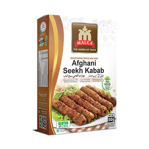 MALKA AFGHANI SEEKH KABAB MASALA 50GM (4775856177237)