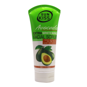 Sunkiss Facial Scrub Whitening Avocado 150g (4752131424341)