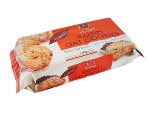 McOaty Raisin Oat Cookies, 160g (4841846472789)