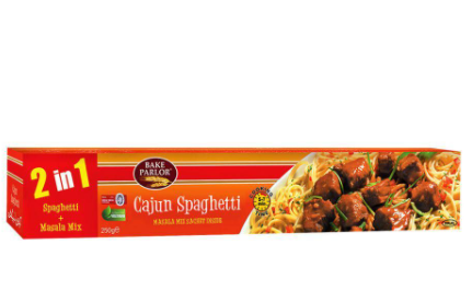 Bake Parlor Cajun Spaghetti 250gm Box (4803120758869)