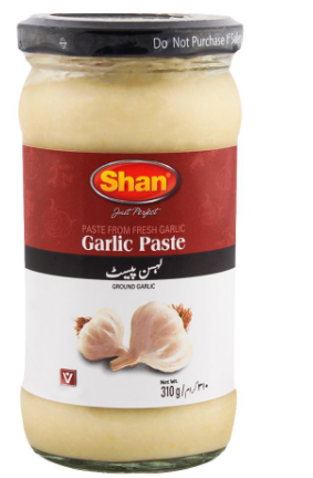 Shan Garlic Paste 310gm Bottle (4803047358549)