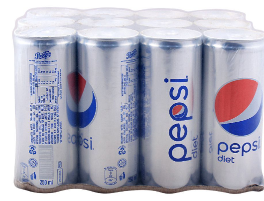 Pepsi Diet Can (Local) 250ml, 12 Pieces (4804368072789)