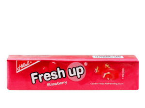 Hilal Freshup Strawberry Bubble Gum, 26.g (4808632074325)