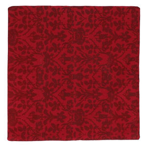 Crimson Bloom Cushion Covers (16x16)