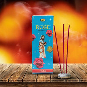 Rose Incense Sticks Pack of 6 (4824412553301)