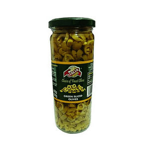 ITALIA GREEN OLIVES 230GM SLICED (4775127547989)