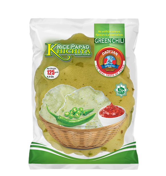 Dadi Jan Khichiya Rice Green Chili 125gm (4655487877205)